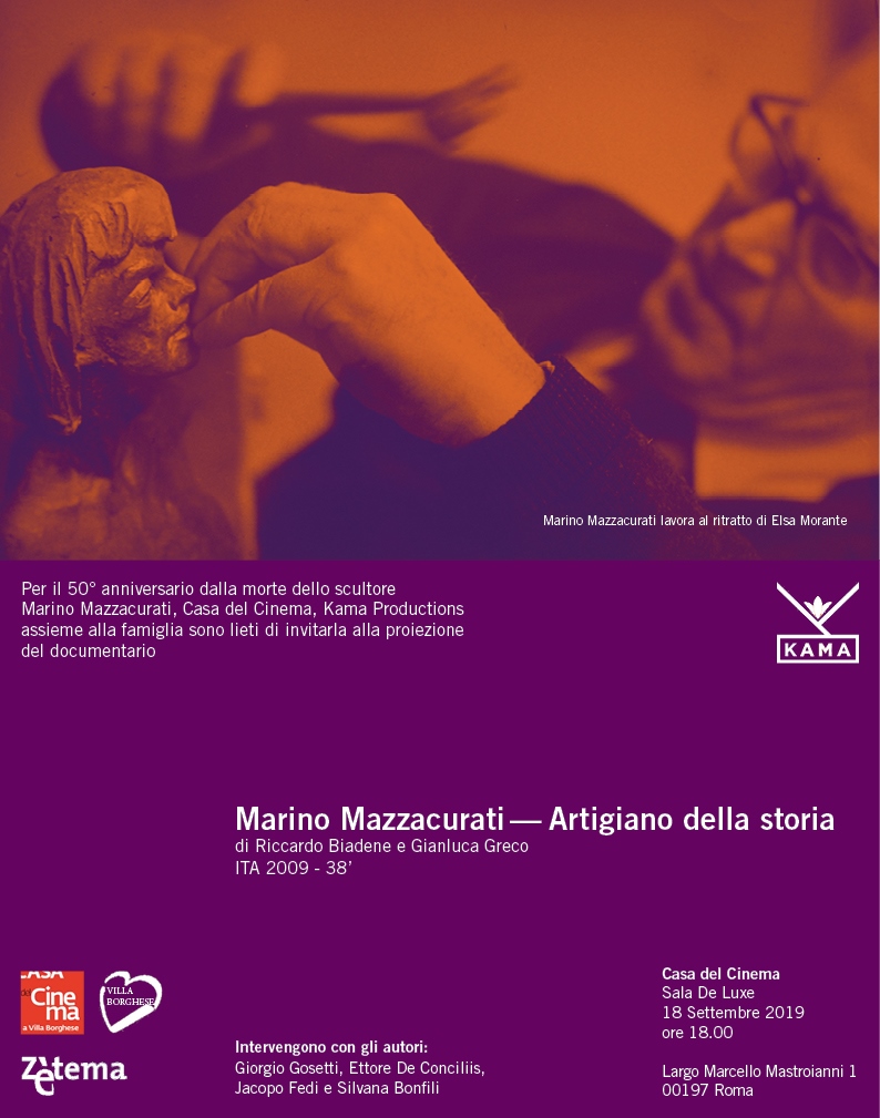 Marino Mazzacurati - Artigiano della storia